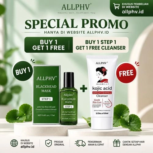 Allphv Blackhead Mask Masker Komedo Step 1